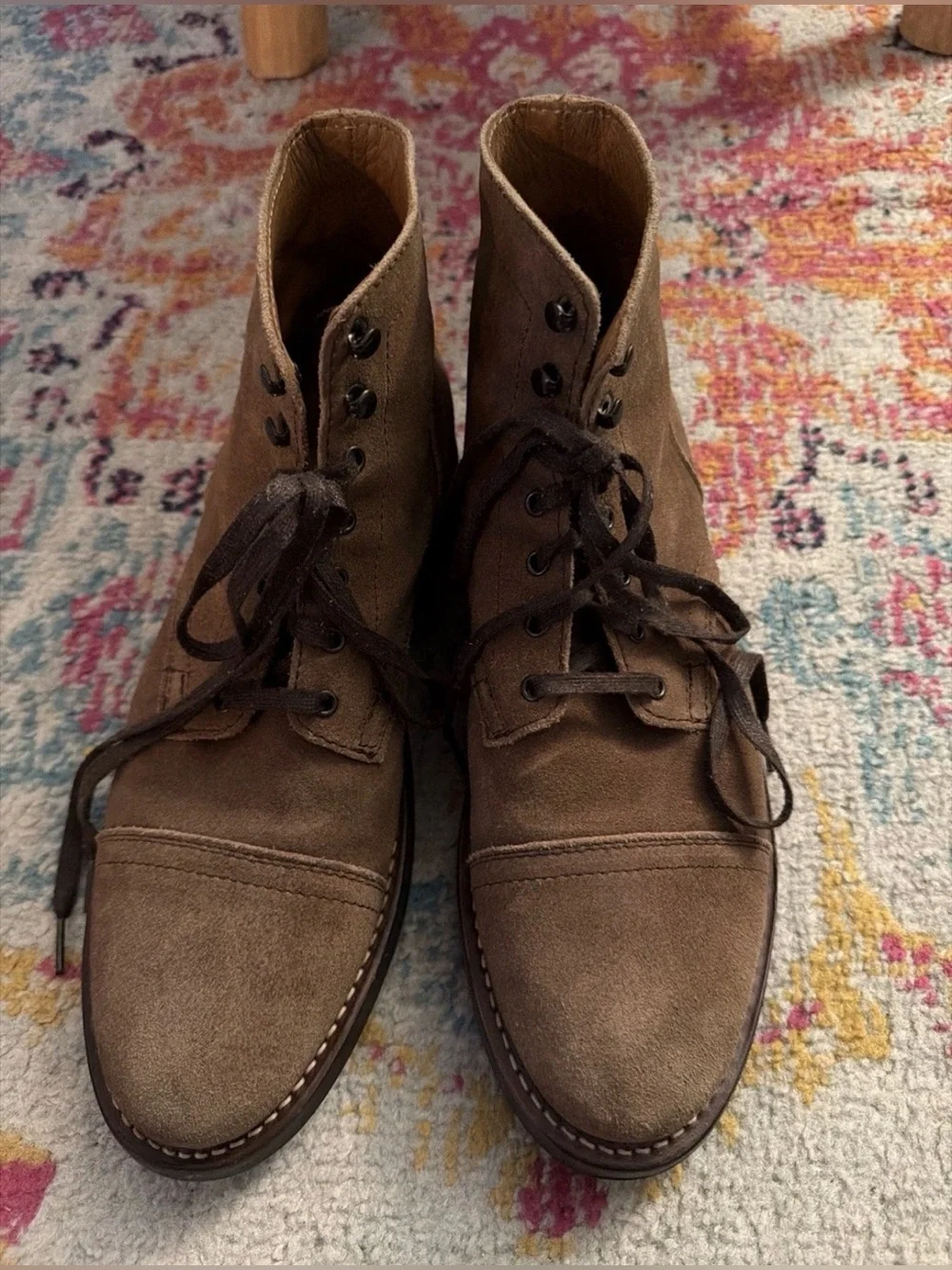 thursday boot company captain men's lace-up boot Dusty
